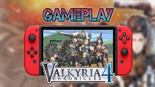 Valkyria Chronicles 4  Gameplay Nintendo Switch [upl. by Jc]