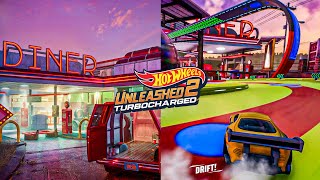 Hot Wheels Unleashed 2 Gameplay Elimination Gas Station track on Tropical Island PCGamePassPartner [upl. by Byrd]