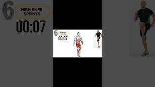 Best exercise to relief constipation High knee sprints workout constipation [upl. by Jennie]