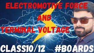 Electromotive Force and Terminal Voltage  Current Electricity ⚡ Part 3 [upl. by Anhej]