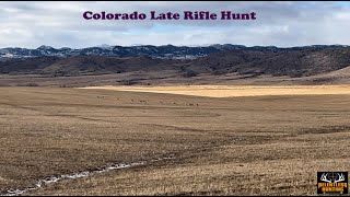 Colorado Late Season Antelope Hunting [upl. by Goldner629]