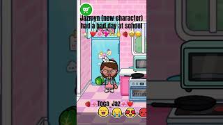 Jazmyn had a bad day at school 🌸❤️🍓🫰💖🫶😊🤩 aesthetic tocaboca tocaworld [upl. by Lebezej]