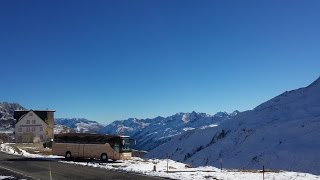 Switzerland  Furka Pass by bus  Švýcarsko autobusem  HD [upl. by Ainit]