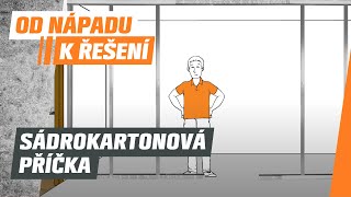 Jak na montáž sádrokartonové příčky [upl. by Aihgn]