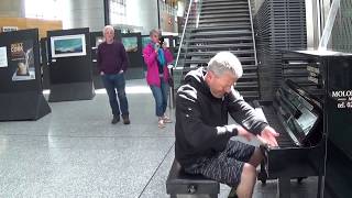 Random Passenger Rocks the Cork Airport Piano [upl. by Christoforo]