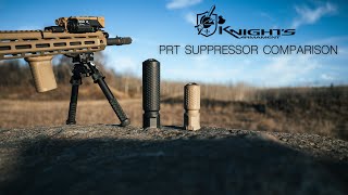 Knights Armament PRT Sound Comparison [upl. by Bergeron]