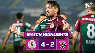 Match Highlights  Mohun Bagan Super Giant 42 NorthEast United FC  MW 15  ISL 202324 [upl. by Etnuaed]