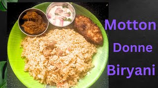 Mutton Donne Biryani Recipe in Tamil  மட்டன் தொன்னை பிரியாணி  Nakshatra Creation [upl. by Ieso]