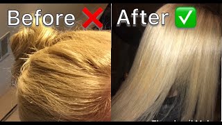 Wella T18 Toner  How to get rid of brassy hair [upl. by Ebag]