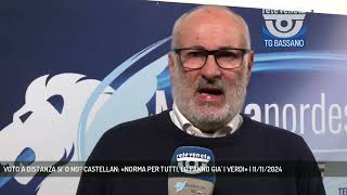 VOTO A DISTANZA SI O NO CASTELLAN «NORMA PER TUTTI LO FANNO GIA I VERDI»  11112024 [upl. by Soracco]