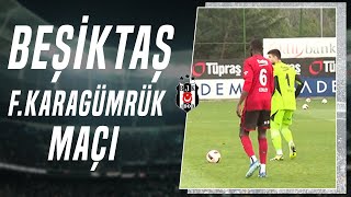 Beşiktaş  Fatih Karagümrük Hazırlık Maçı Furkan Yıldız Karşılaşmadan Son Gelişmeleri Aktardı [upl. by Sikata]