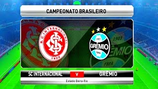 INTERNACIONAL X GRÊMIO  1080p  60FPS  ESTÁDIO BEIRARIO  PES 17 [upl. by Alik]