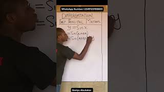 FIRST PRINCIPLE METHOD OF DIFFERENTIATION y  sin x  find dydx  WELL EXPLAINED  PAST QUESTIONS [upl. by Amarette105]