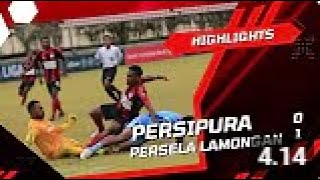 Persipura vs Persela Lamongan 0  1  Persipura [upl. by Olonam]