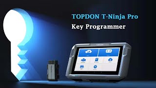 TOPDON T Ninja Pro OBD Automotive Key Programmer Overview [upl. by Weitzman]