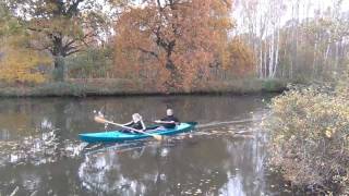 Spreewald im Herbst Lübben Lübbenau Burg Lehde Schlepzig Vetschau Kajak Kahnfahrt [upl. by Assetnoc180]