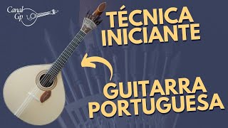 Técnica na Guitarra Portuguesa  Iniciante [upl. by Meri74]