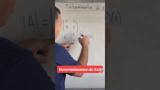 Determinantes de 2x2 [upl. by Detta]