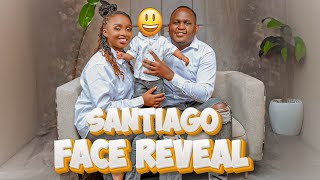 Santiagos Face Reveal Meet Our Son Finally [upl. by Aratnahs]