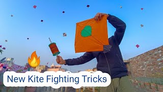 New Kite Fighting Tricks  Mono Kite  Kite Tricks [upl. by Larsen]