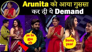 SuperStar Singer 3 Arunita Kinjal Angry on Pawandeep Salman Ali Neha Kakkar ने लिए मजे Arunita dance [upl. by Hgielsel]