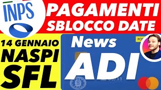 PAGAMENTI INPS🔴 GENNAIO 👉DATE UFFICIALI✅ASSEGNO DI INCLUSIONE💶 SUPPORTO FORMAZIONE LAVORO NASPI [upl. by Kermie]