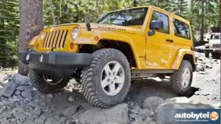 2012 Jeep Wrangler Test Drive amp SUV Review [upl. by Seaddon]