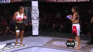 XFC na RedeTV Silvana La Malvada Juarez encara brasileira na semifinal do peso mosca [upl. by Ordnas]