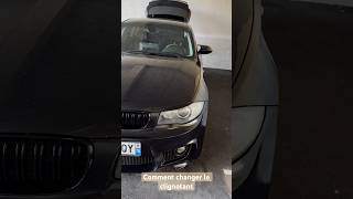 Comment changer le clignotant bmw e87 automobile voiture changeforyou [upl. by Ydniahs]