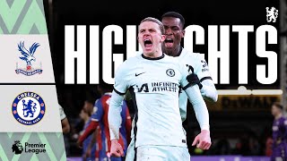 Crystal Palace 13 Chelsea  HIGHLIGHTS  Premier League 202324 [upl. by Mendive254]