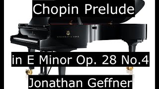 Chopin Prelude in E Minor Op 28 No4 [upl. by Iy]