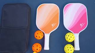 PalProt Pickleball Paddles Stylish Lightweight Fun [upl. by Ahsei]