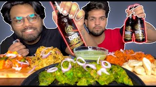 4x BRO CODE BEER 🍺CHALLENGE  BEER WITH  MOMOS  MALAI CHAAP  MUKBANG  AresAtwalASMR [upl. by Aztin]