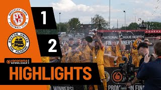 HIGHLIGHTS Brackley Town 12 Boston United  Boston complete turnaround win to book National return [upl. by Horlacher]