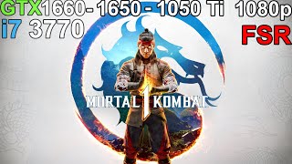 Mortal Kombat 1  GTX 1660  GTX 1650  GTX 1050 Ti i7 3770 [upl. by Sankey]