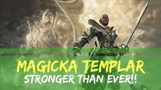 ESO  OP Magicka Templar PVP build video Murkmire [upl. by Nwahsiek]