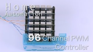 Home Automation  96 Channel PWM Controller using Raspberry Pi [upl. by Saleem]