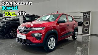 Cheaper Than Alto800 and Alto k10 ❤️ Renault Kwid RXL Optional 2024 [upl. by Eybba]