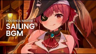 Houshou Marine New Superchat Reading BGM 1 Hour [upl. by Winifred]