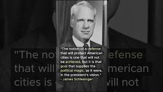 James R Schlesinger A Voice of Experience in Cold War Strategy [upl. by Jenda333]