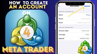 quotHow to Create an Account on MetaTrader 4  StepbyStep Guide for Beginners and experiencedquot [upl. by Egni492]