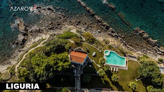 🛥 Villa with private beach in Liguria 🚤 [upl. by Olympia]