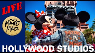 🔴 LIVE  HOLLYWOOD STUDIOS  DISNEY WORLD LIVE STREAM [upl. by Holtorf]