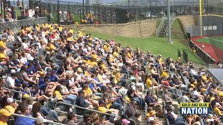 Watch Reed Chumley blasts walkoff HR to help WVU sweep No 17 UCF [upl. by Hcnarb]