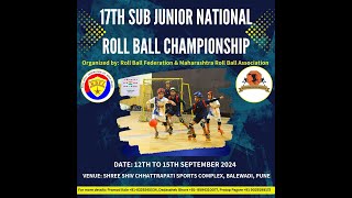 17th sub junior national roll ball championship 2024 [upl. by Reta]