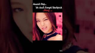 Jennies Rap🖤💗🖤💗 blackpink 블랙핑크 [upl. by Jumbala]