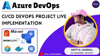 Azure DevOps CICD Pipeline Project  RealTime DevOps Project [upl. by Helman]