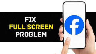 How To Fix Facebook Full Screen Problem  Exit full Screen on Facebook 2024 [upl. by Savadove434]