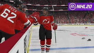 NHL 20 BE A PRO 13 HATTRICK IN THE PLAYOFFS [upl. by Oler]