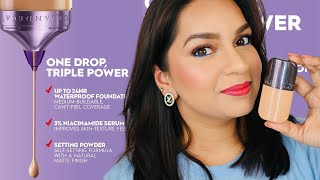 NEW Urban Decay Face Bond Self Setting Waterproof Foundation Wear Test amp Review [upl. by Weylin405]